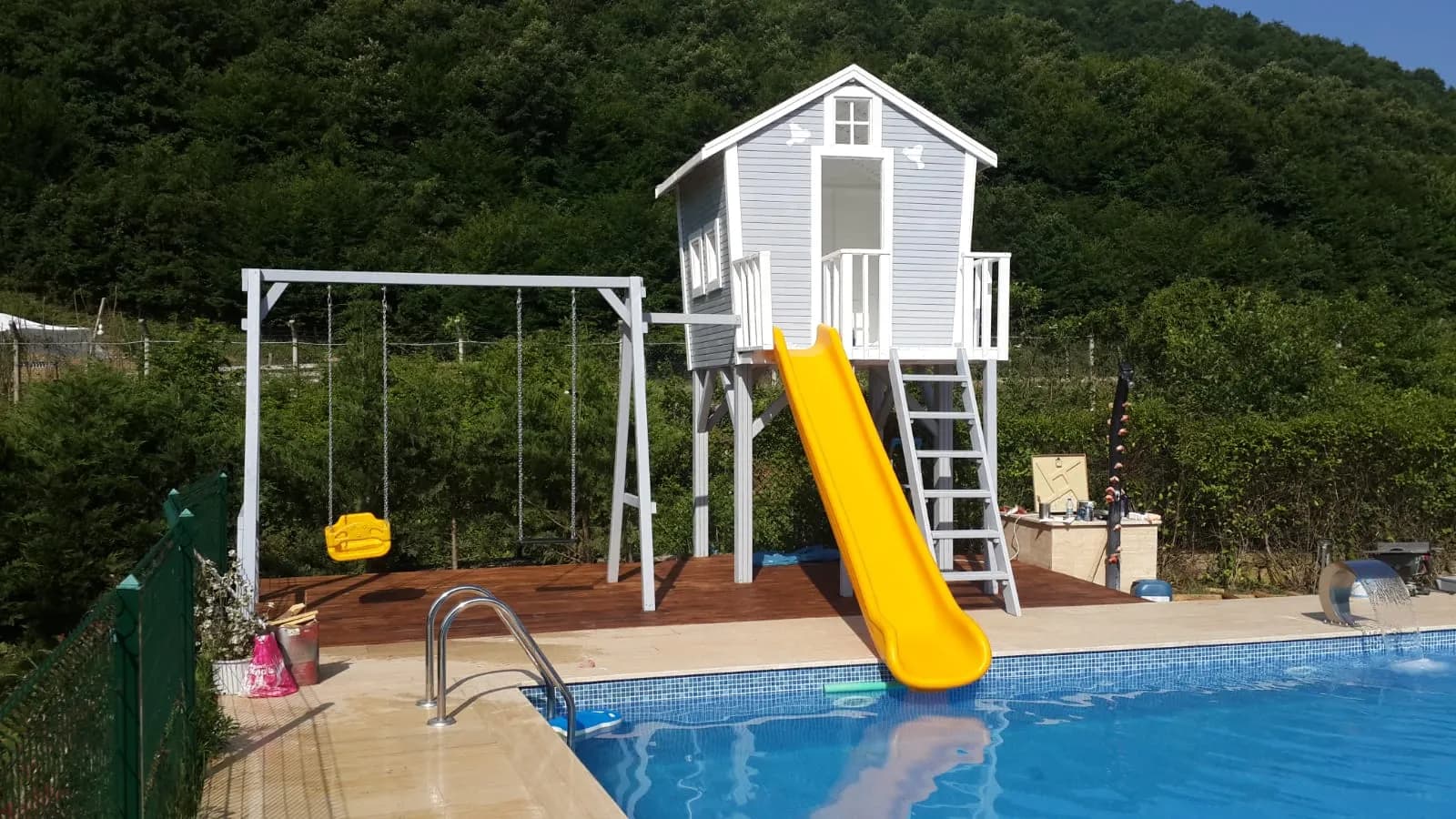 Ahşap Çocuk Oyun Evi 20