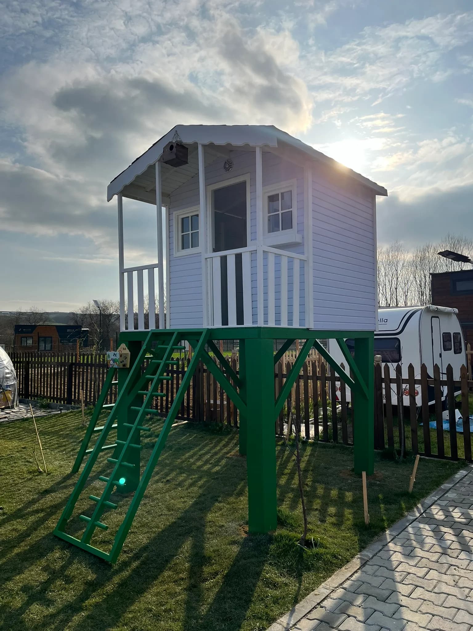 Ahşap Çocuk Oyun Evi 30